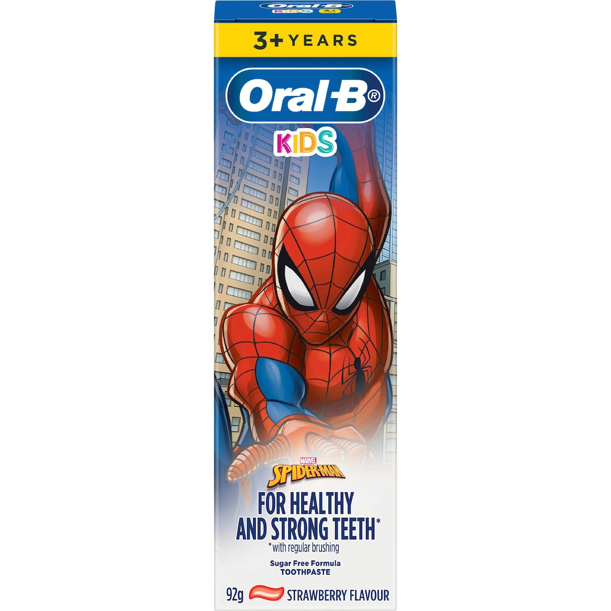 Oral-b Kids Clean Spiderman Toothpaste 3-6 Years 92g