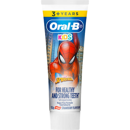 Oral-b Kids Clean Spiderman Toothpaste 3-6 Years 92g
