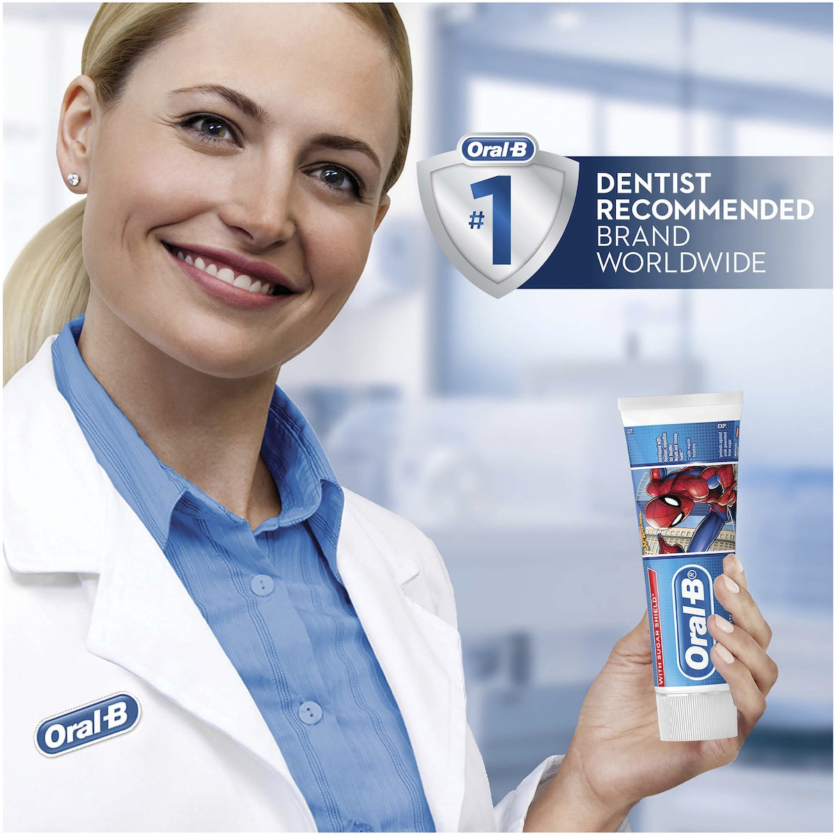 Oral-b Kids Clean Spiderman Toothpaste 3-6 Years 92g