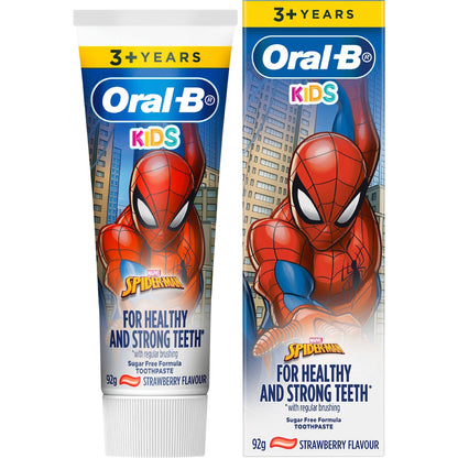 Oral-b Kids Clean Spiderman Toothpaste 3-6 Years 92g