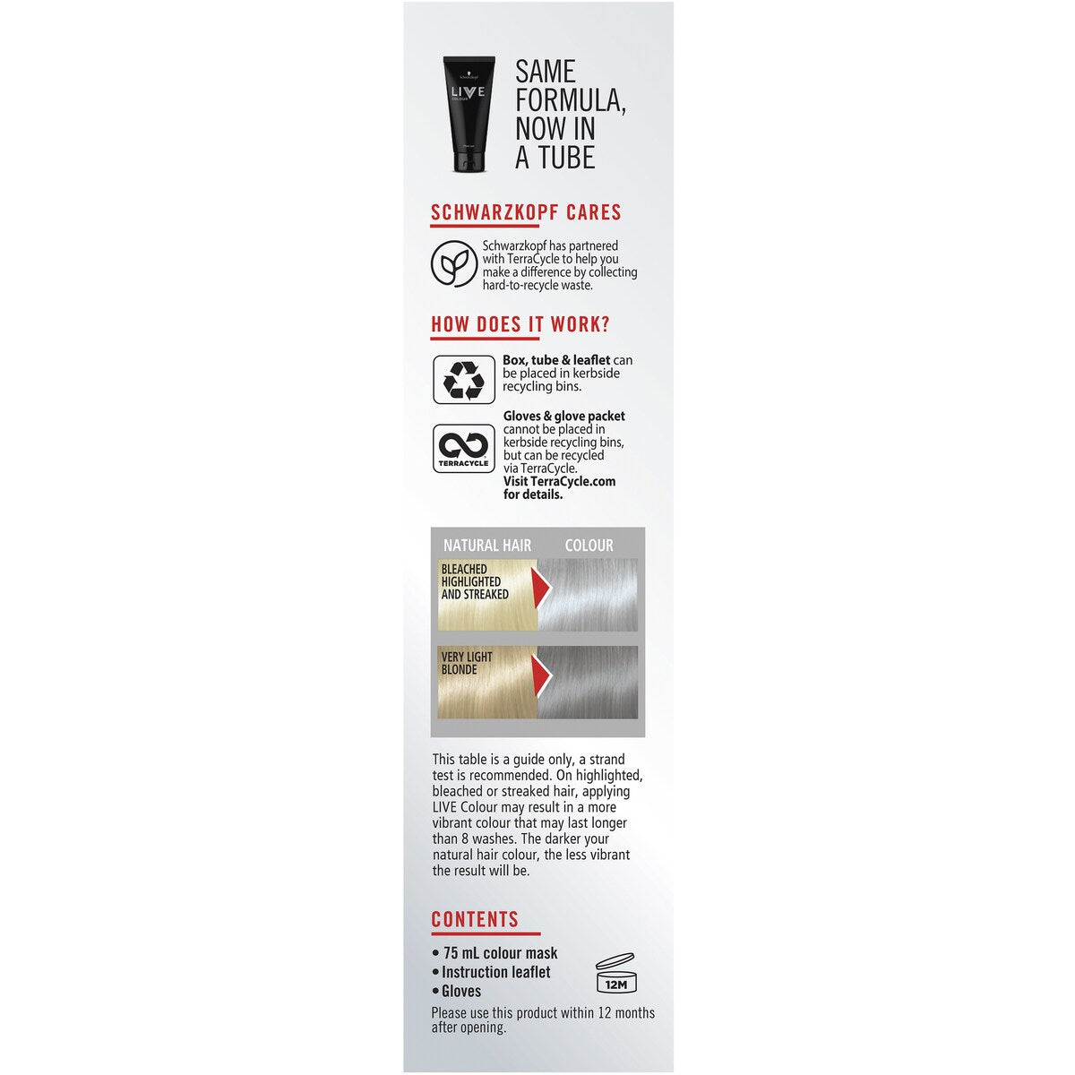 Schwarzkopf Live Colour Silver Hair Dye Cool Grey Semi Permanent each