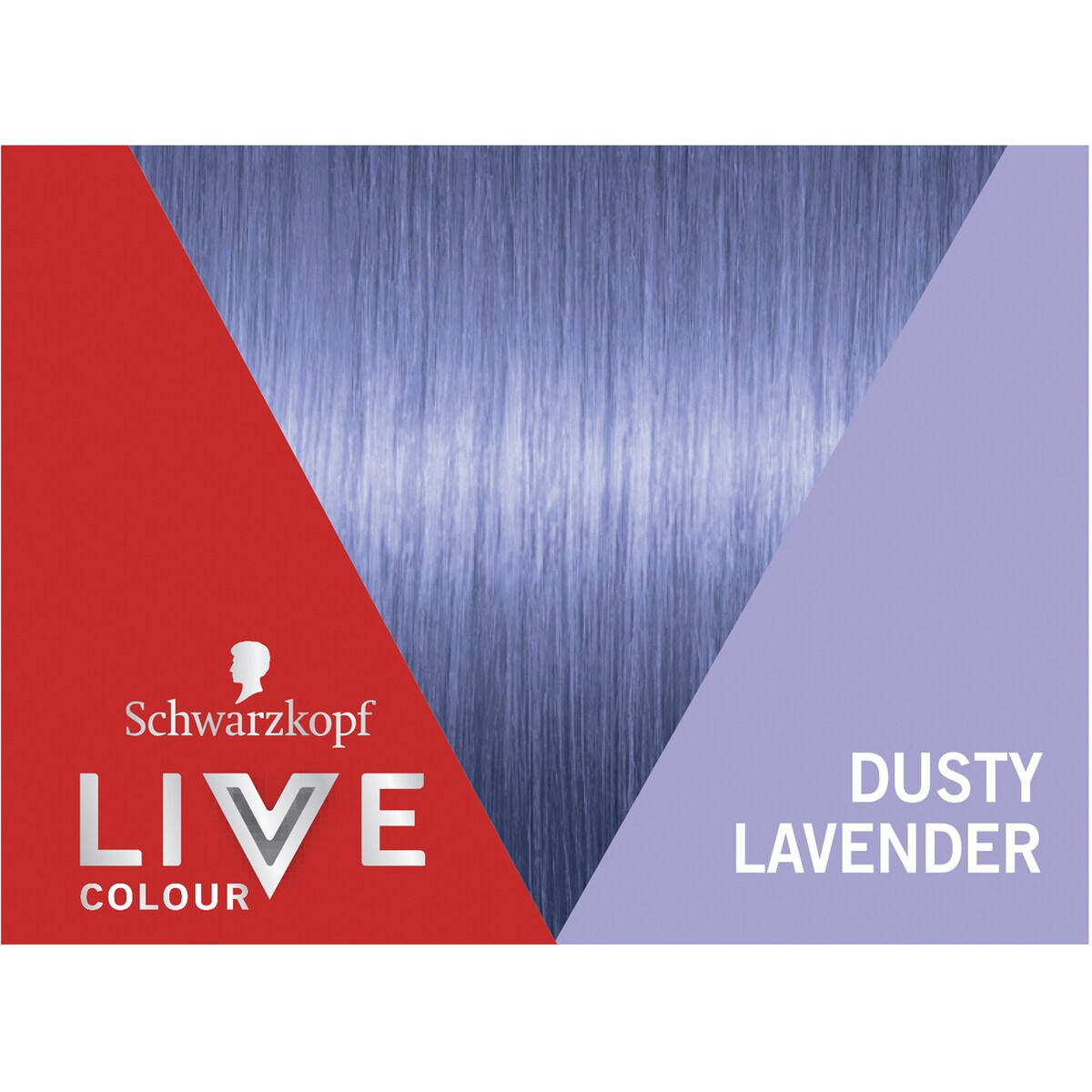 Schwarzkopf Live Colour Blue Hair Dye Dusty Lavender Semi Permanent each