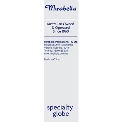 Mirabella Tubular SES 40W Clear Light Globe - 2 pack
