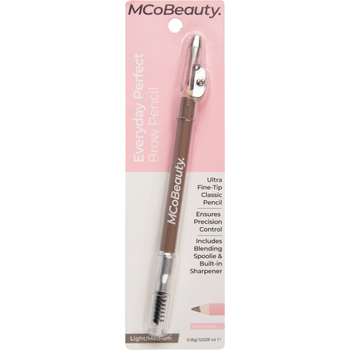 Mcobeauty Everyday Perfect Brow Pencil Light/medium 0.8g
