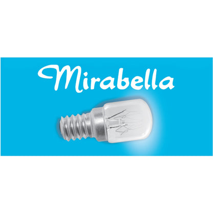 Mirabella Appliance Oven Clear Globe SES 25W 2 pack