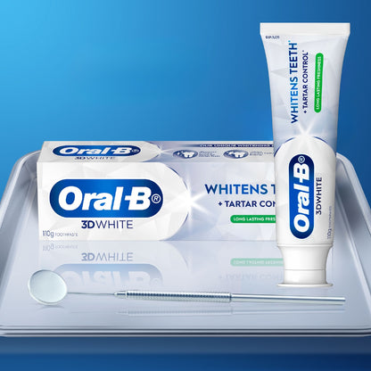Oral-b 3d White Long Lasting Fresh Whitening Toothpaste 110g