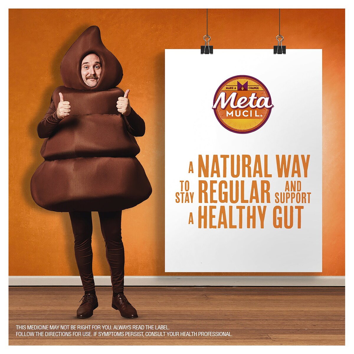 Metamucil Orange Smooth Fibre Powder 48 Doses 283g