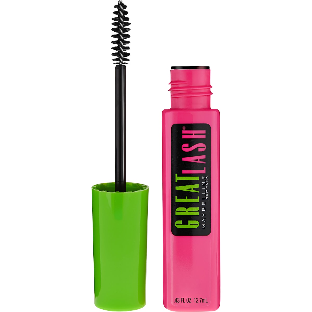 Maybelline Great Lash Volumizing Mascara - Blackest Black 12.7ml