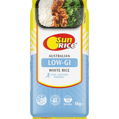 Sunrice Low Gi White Rice 1kg