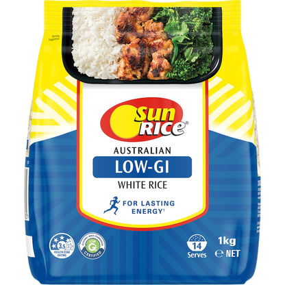 Sunrice Low Gi White Rice 1kg