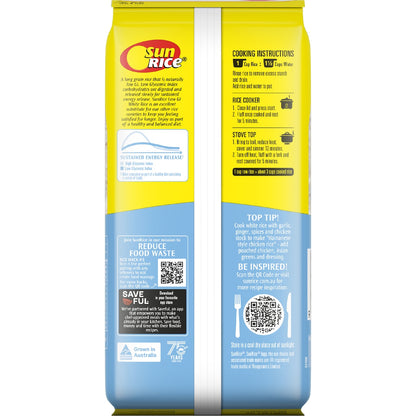 Sunrice Low Gi White Rice 1kg