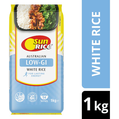 Sunrice Low Gi White Rice 1kg