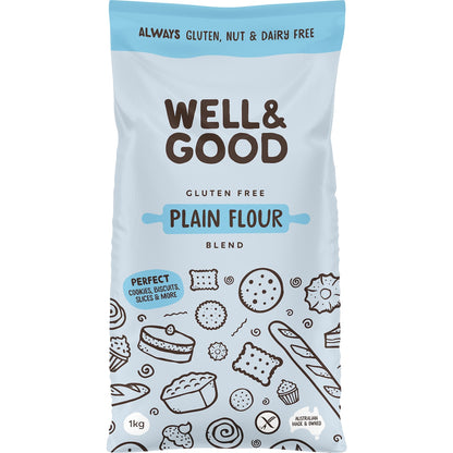 Well & Good Gluten Free Plain Flour 1kg