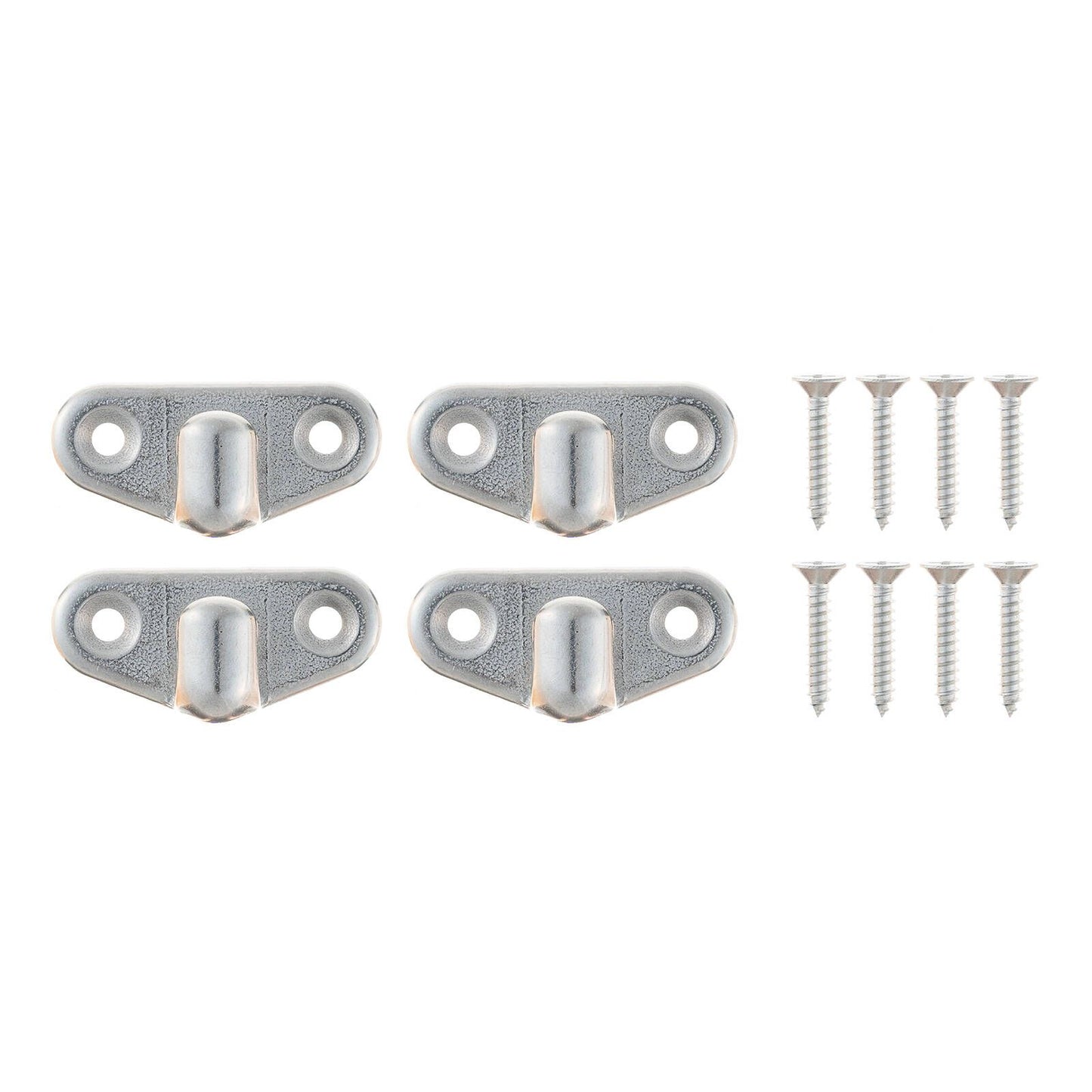 Taskmaster Stainless Steel Lashing Hook - 8mm - 4 Pack