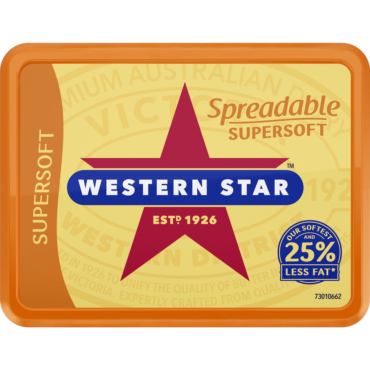 Western Star Spreadable Butter Tub Supersoft 500g