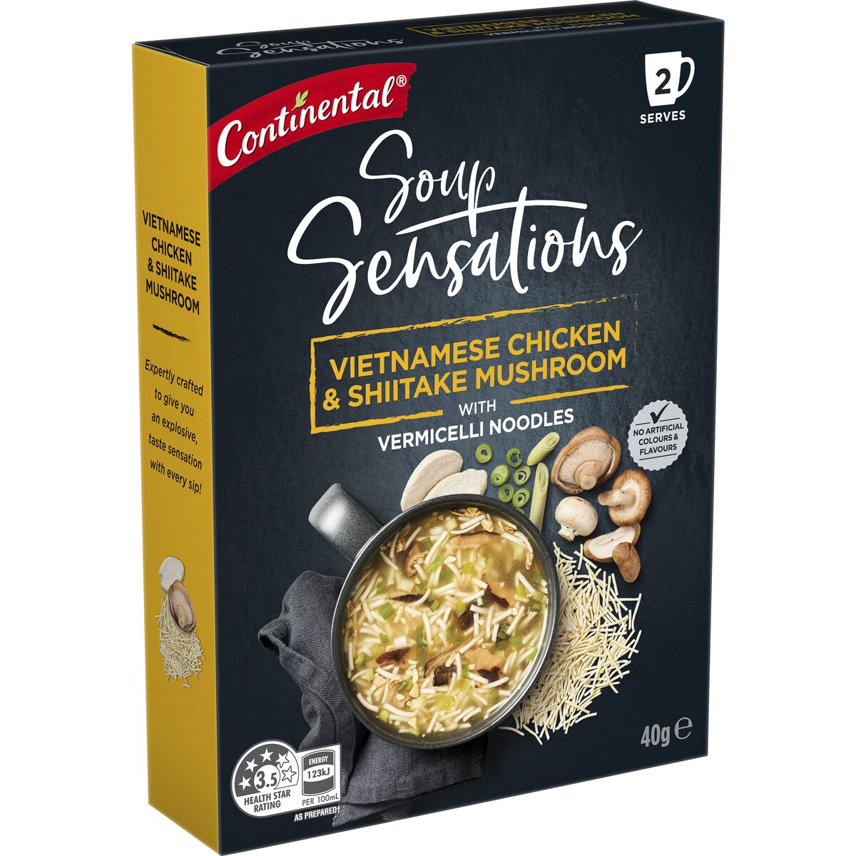 Continental Soup Sensations Vietnamese Chicken & Shiitake Mushroom 40g
