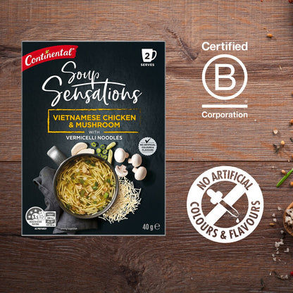 Continental Soup Sensations Vietnamese Chicken & Shiitake Mushroom 40g