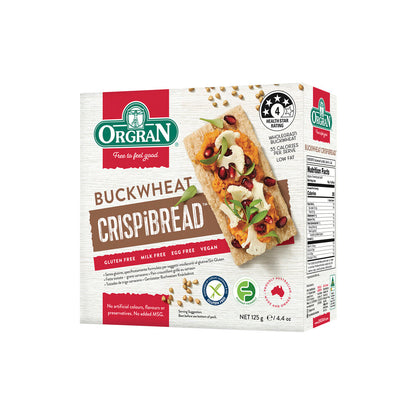 Orgran Gluten Free Buckwheat Crispbread - 125g