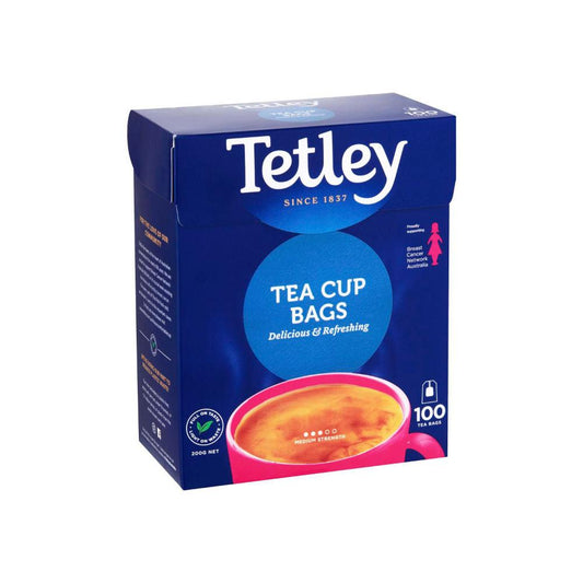Tetley Tea Bags 100 Pack - 180g