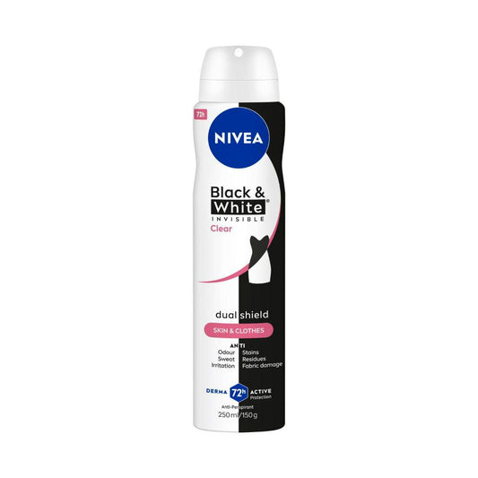 Nivea Deo Aero Female Invisible Black And White ear - 250mL