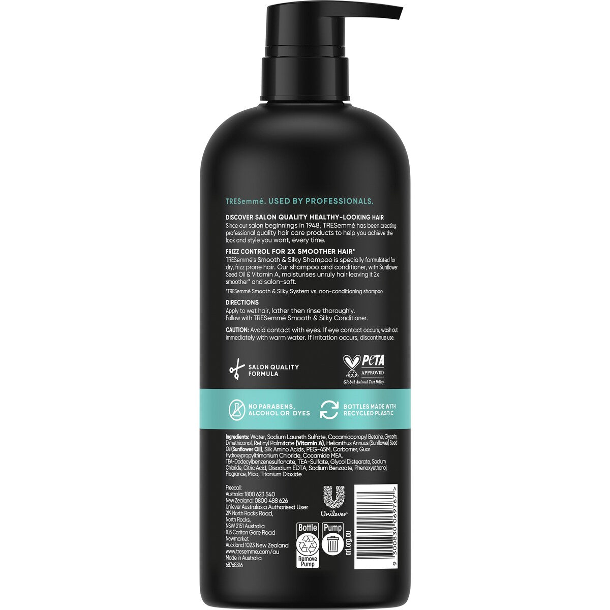 Tresemme Shampoo Smooth & Silky 940 Ml