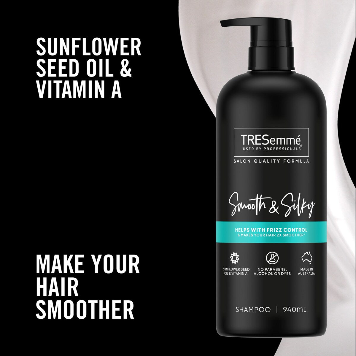 Tresemme Shampoo Smooth & Silky 940 Ml