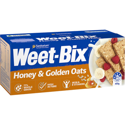 Weet - Bix Weet-bix Honey & Golden Oats 450g