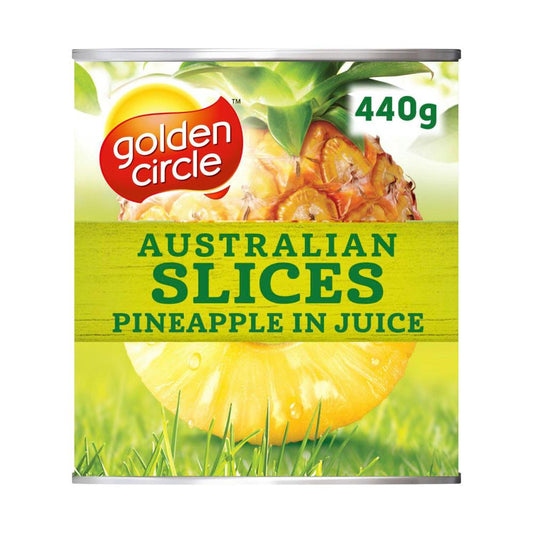 Golden Cire Australian Pineapple Slices In Juice - 440g