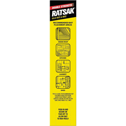 Ratsak Rat & Mouse Baits Double Strength 350g
