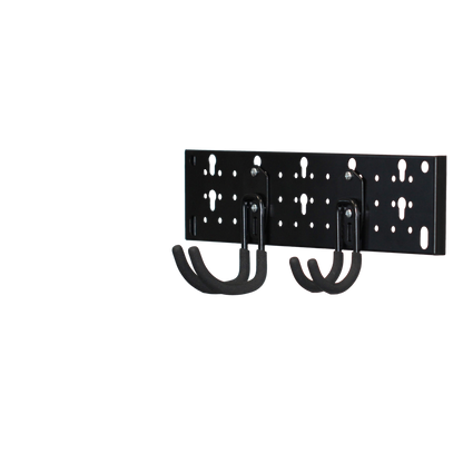 Storease Wall Storage System Hook Panel - 540 x 100mm - Black