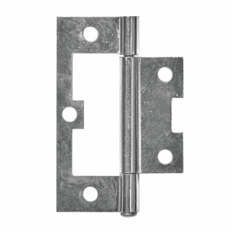 Pinnacle 100mm Fixed Pin Non Mortise Hinge 2 Pack