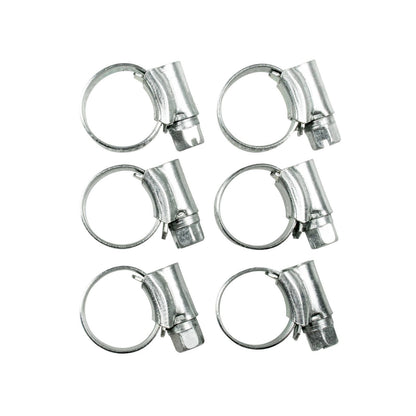 Jflex Hose Clamp - 11mm- 16mm - 6 Pack