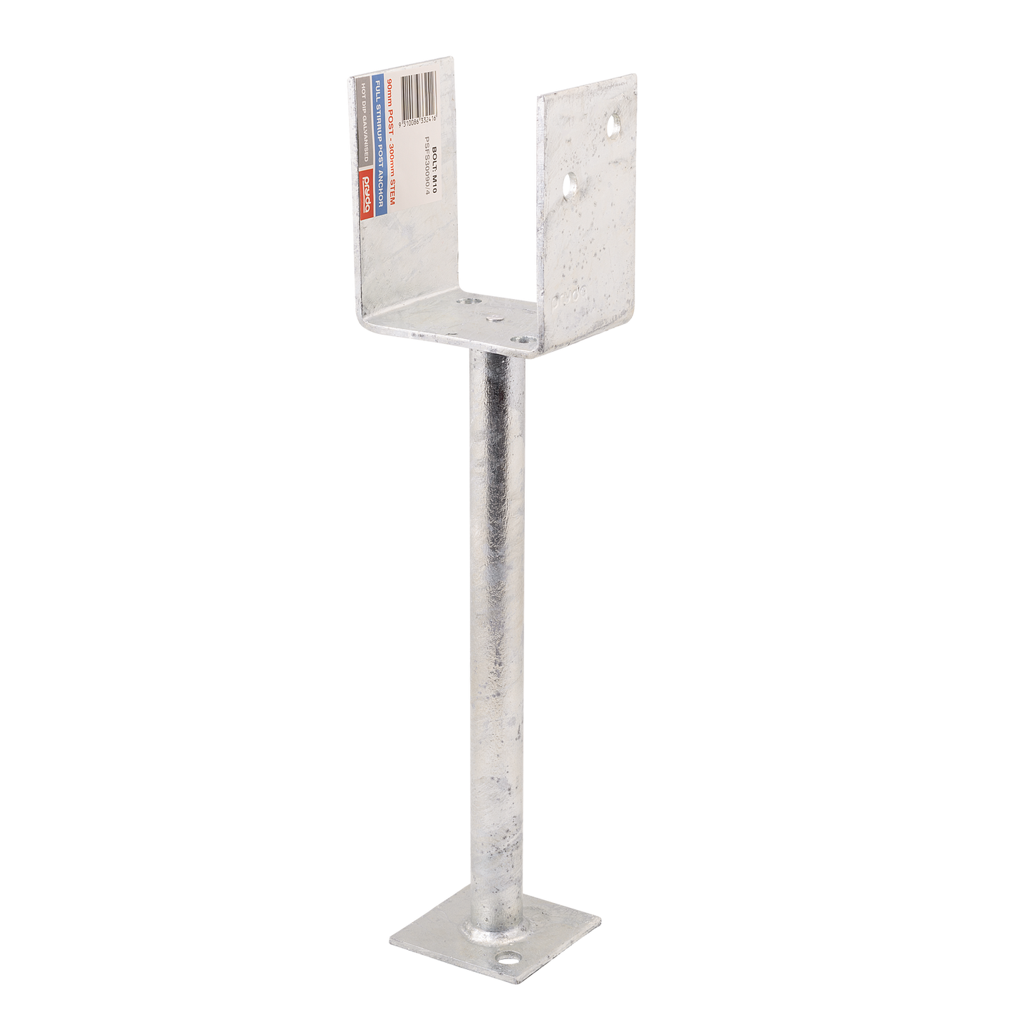 Pryda Full Stirrup Post Anchor - 300 x 90mm M10