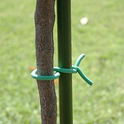 Jack Plant Tie - 5mm x 5m - Steel & Rubber - Soft Coating