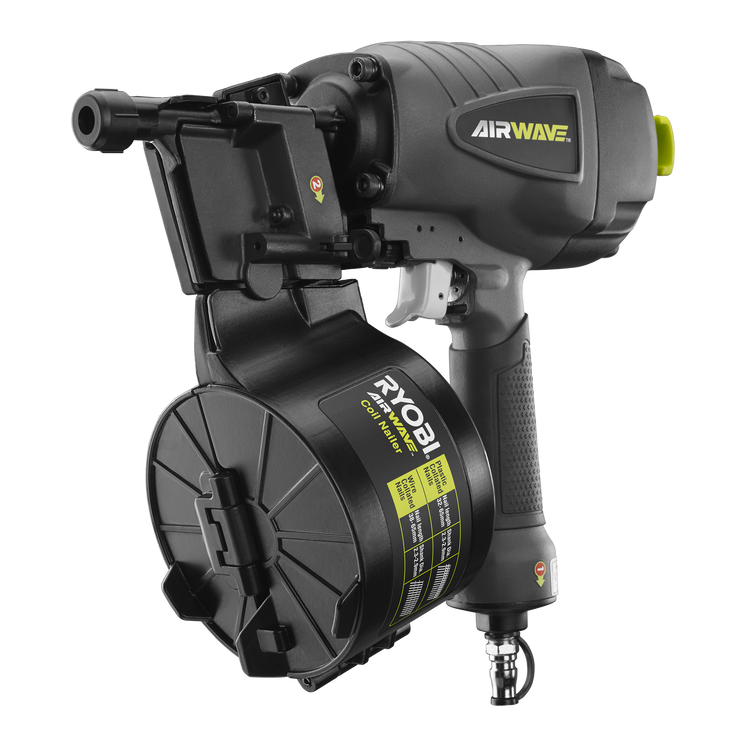 Ryobi Airwave Coil Nailer - 32-65mm