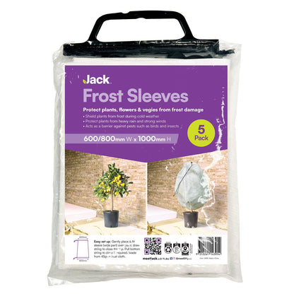 Jack Frost Sleeve - 100 x 80cm - 45gsm - 5 Pack