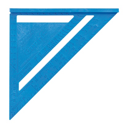 Empire 180mm Metric Polycast Rafter Square - Lightweight - Durable - Accurate