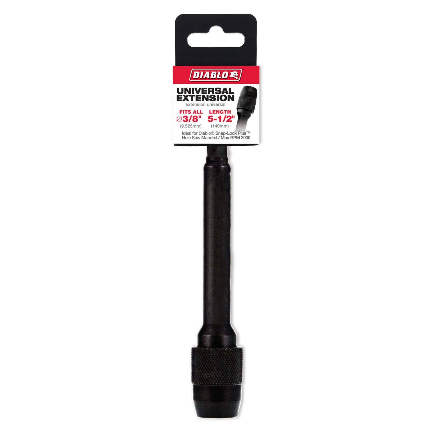 Diablo Universal Extension for Drills - 140mm - 3/8"