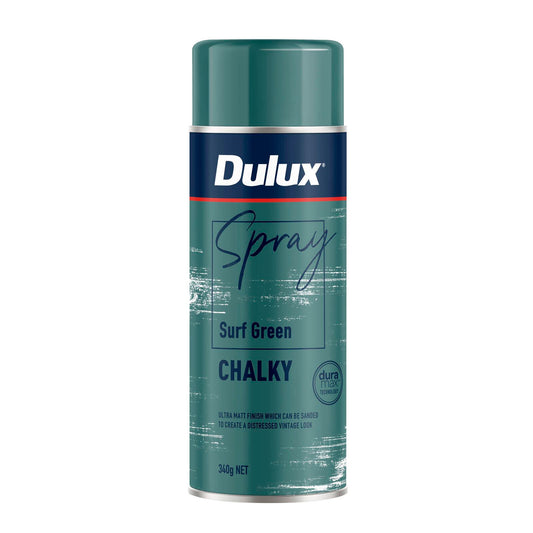 Dulux Spray Paint Chalky - 340g - Surf Green