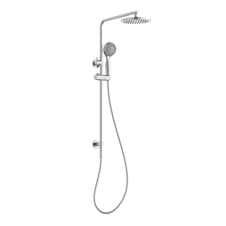 Estilo Chrome 3 Function Twin Rail Shower Set