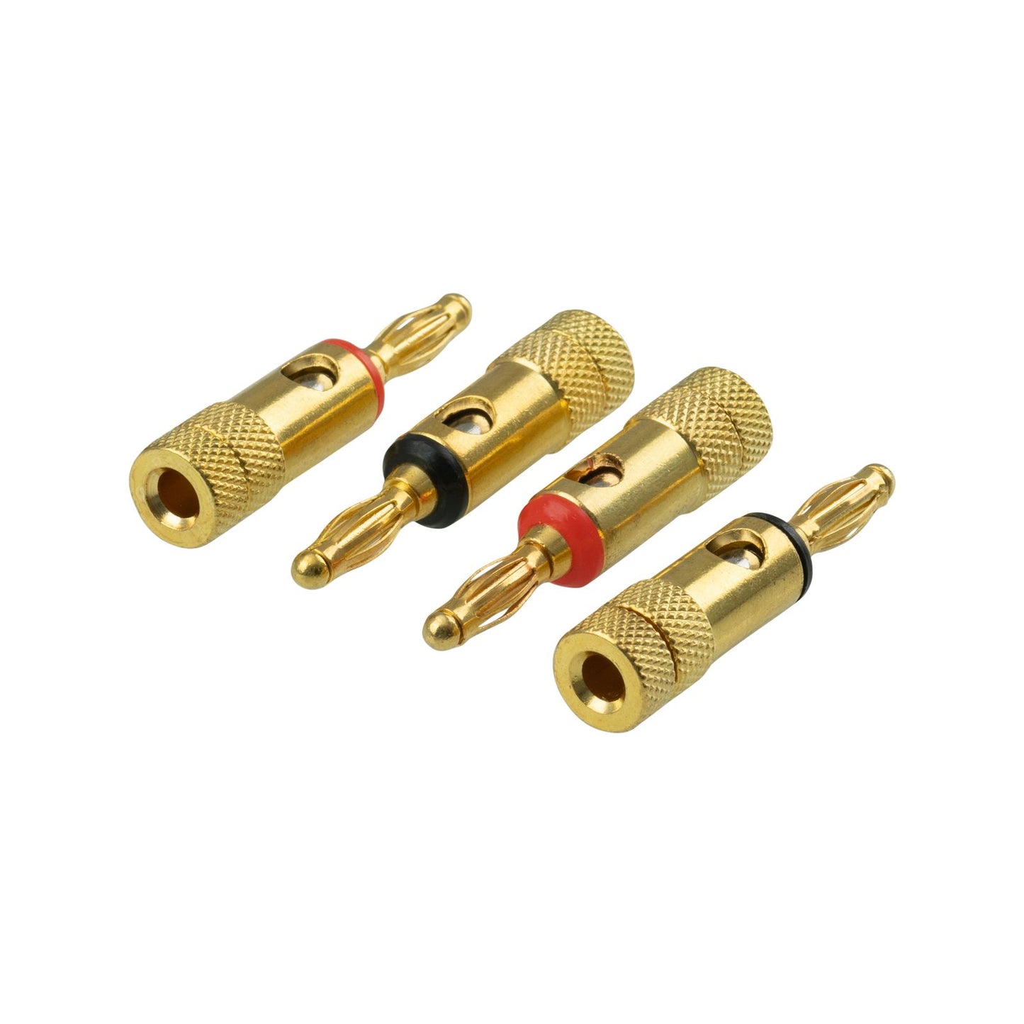 Antsig Premium Banana Clips - 4mm - 4 Pack