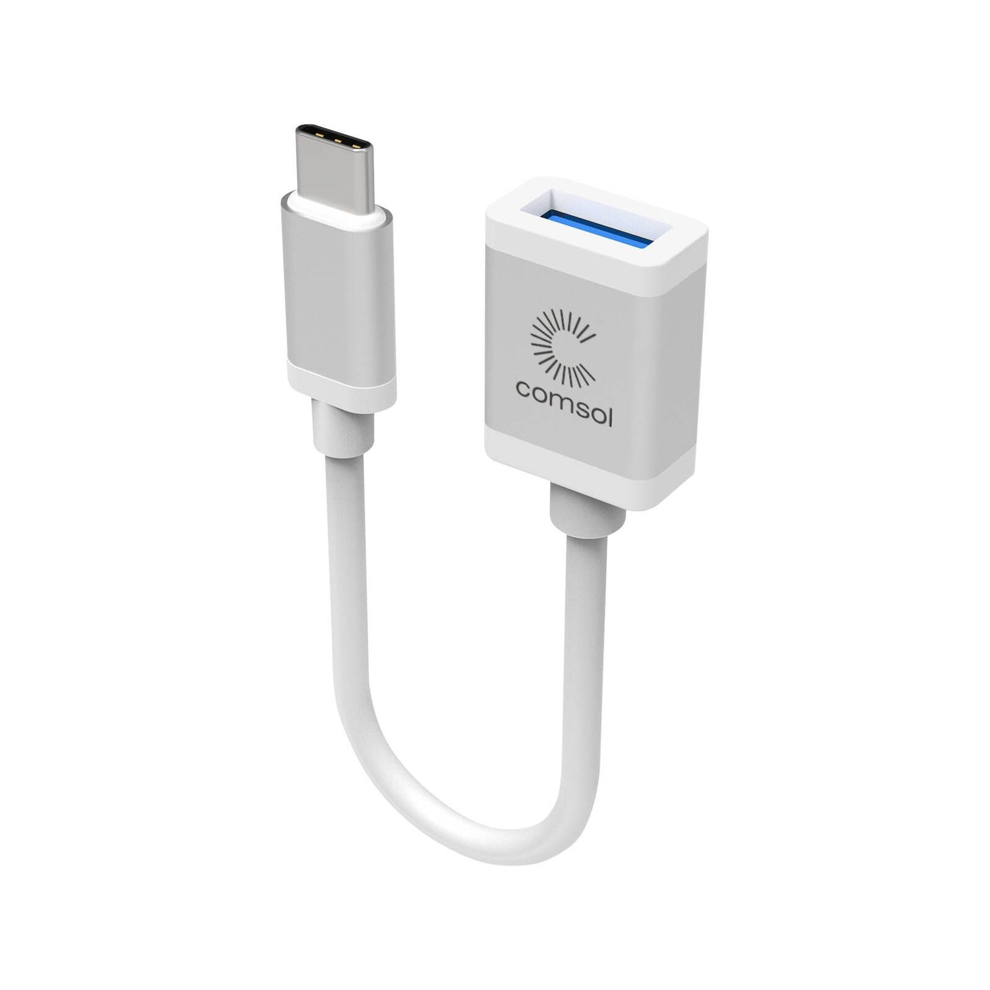 USB C Male to USB A 3.0 Female Adapter - 5Gbps - Black