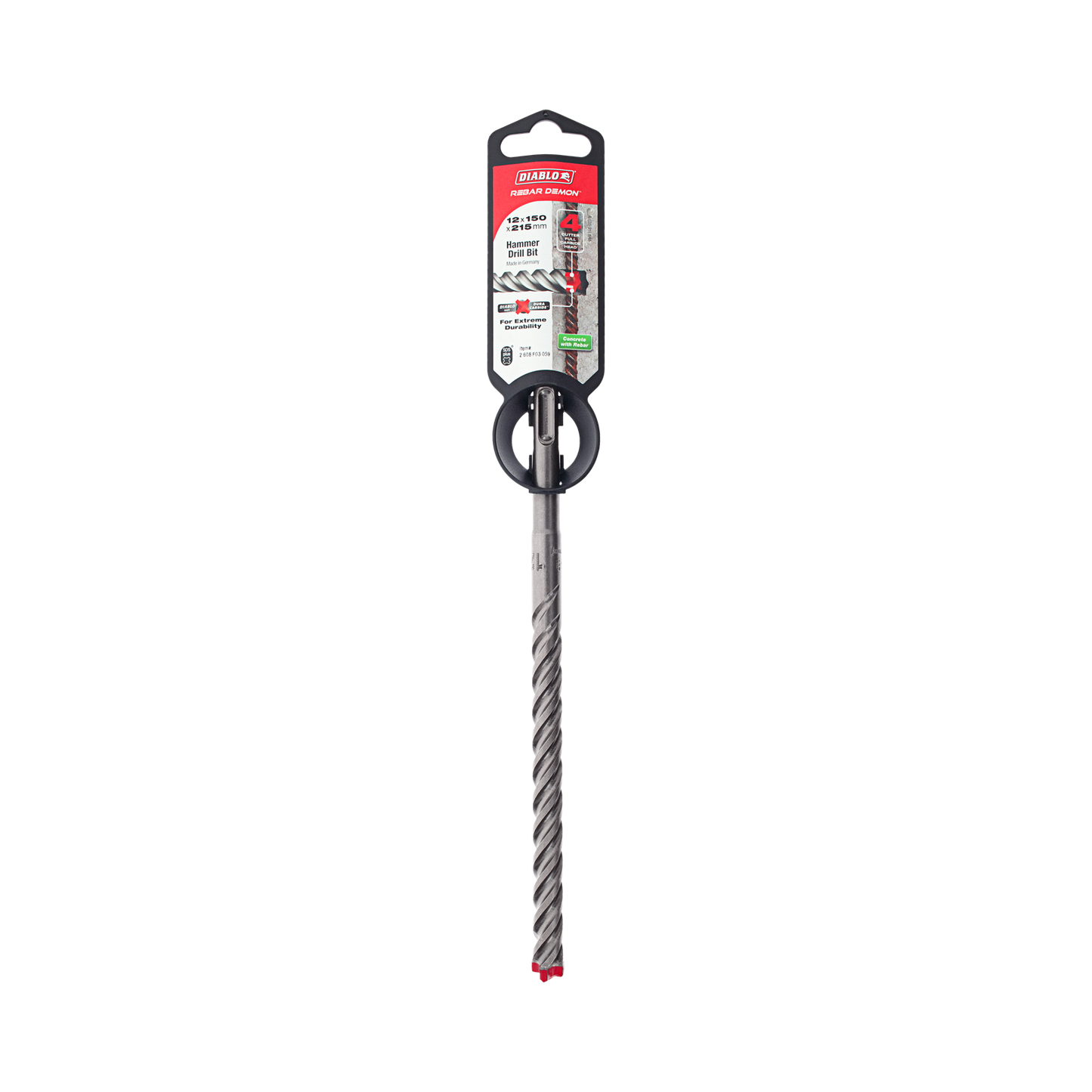 Diablo Rebar Demon SDS-Plus Hammer Drill - 12 x 215mm