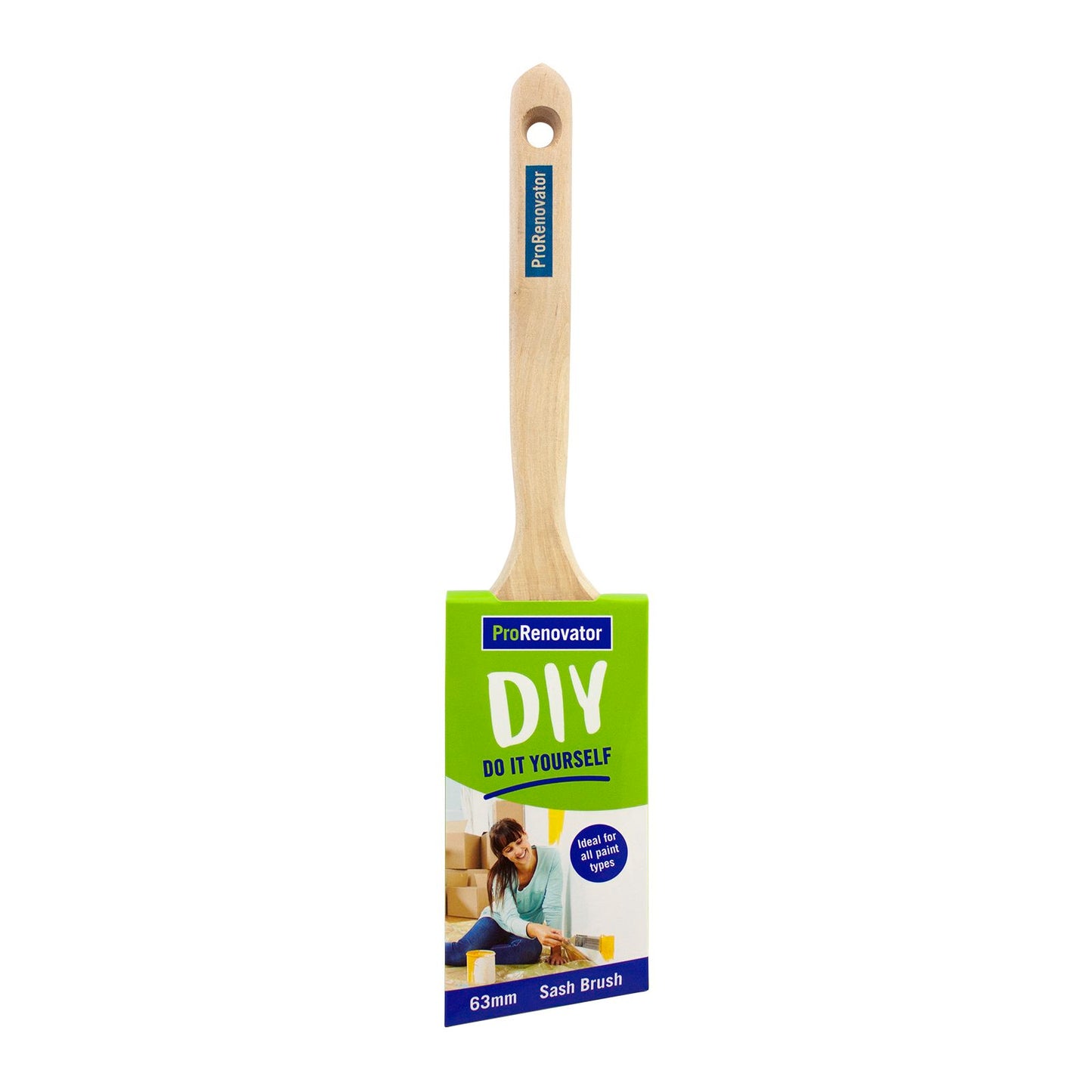 Pro Renovator Trim Paint Brush - 63mm