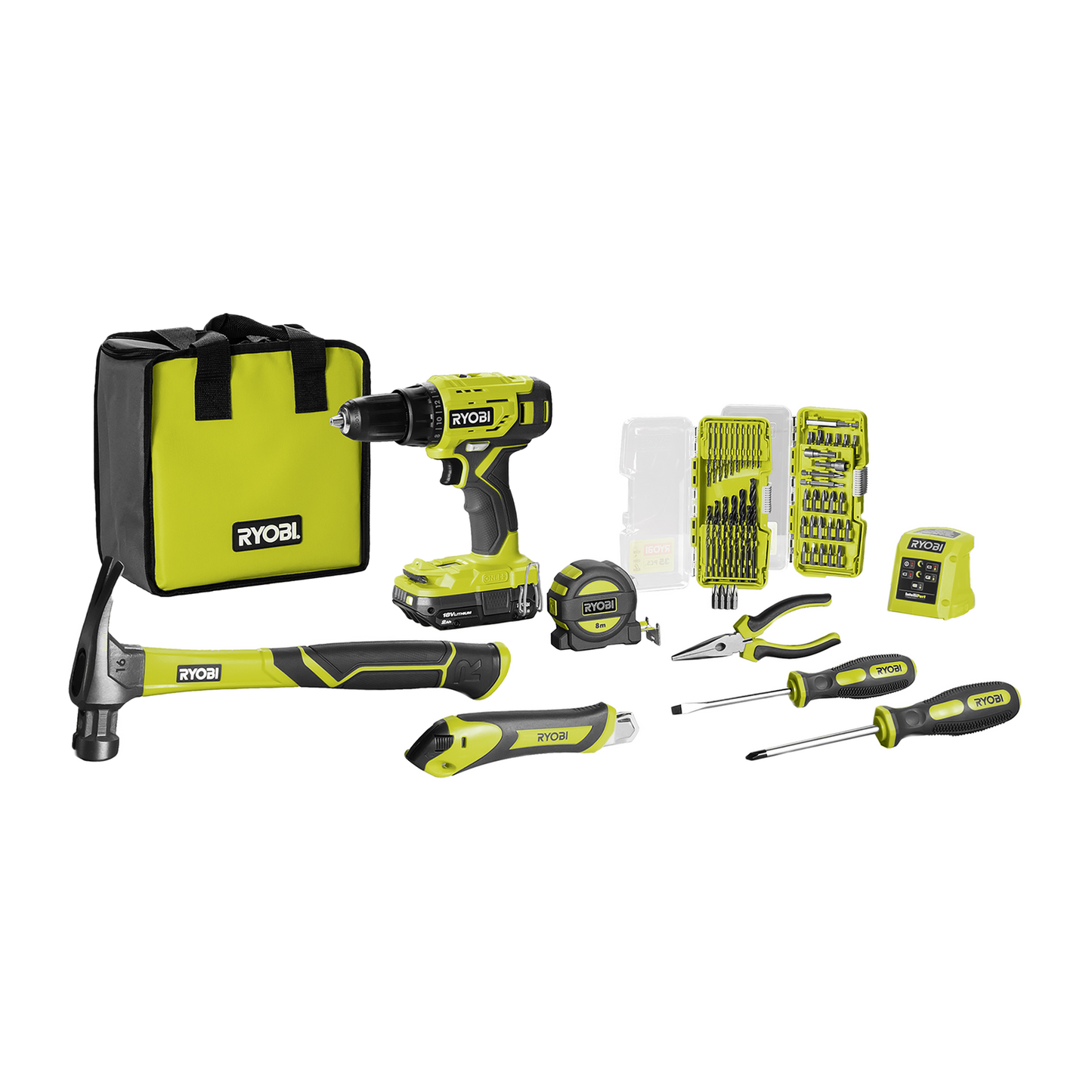 Ryobi Home Essentials Kit - 18V ONE+ - 4.5kg