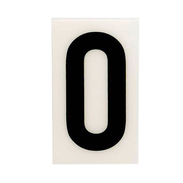 Sandleford Self Adhesive House Letter O - 60mm - White