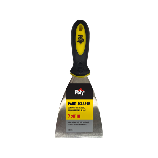 Poly Paint Scraper - 75mm