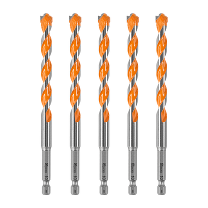 Kango Masonry Drill Bit - 10 x 150mm - 5 Pack