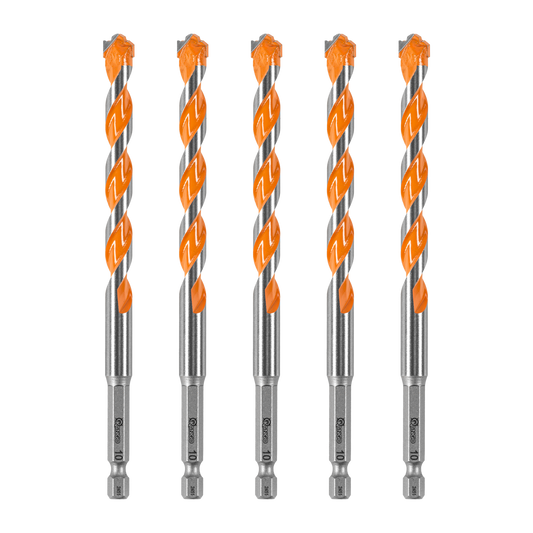 Kango Masonry Drill Bit - 10 x 150mm - 5 Pack