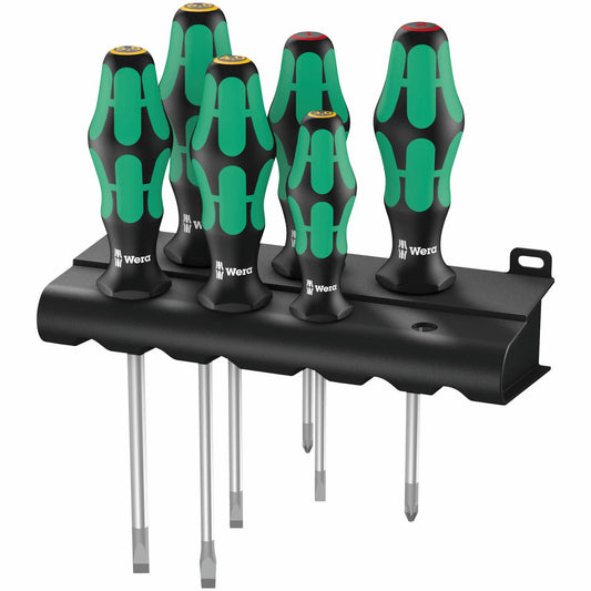 Wera Screwdriver Set - 6 Piece - 334/6 - 285 x 210mm